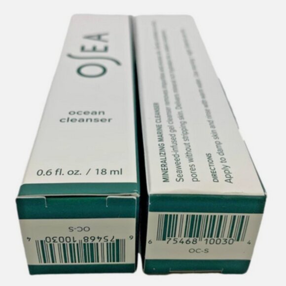 2X Osea Ocean Cleanser .6oz / 18ml each Set of 2 Original Packaging - NIB - Picture 3 of 3